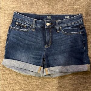 a.n.a Women's Jean Shorts - Dark Blue